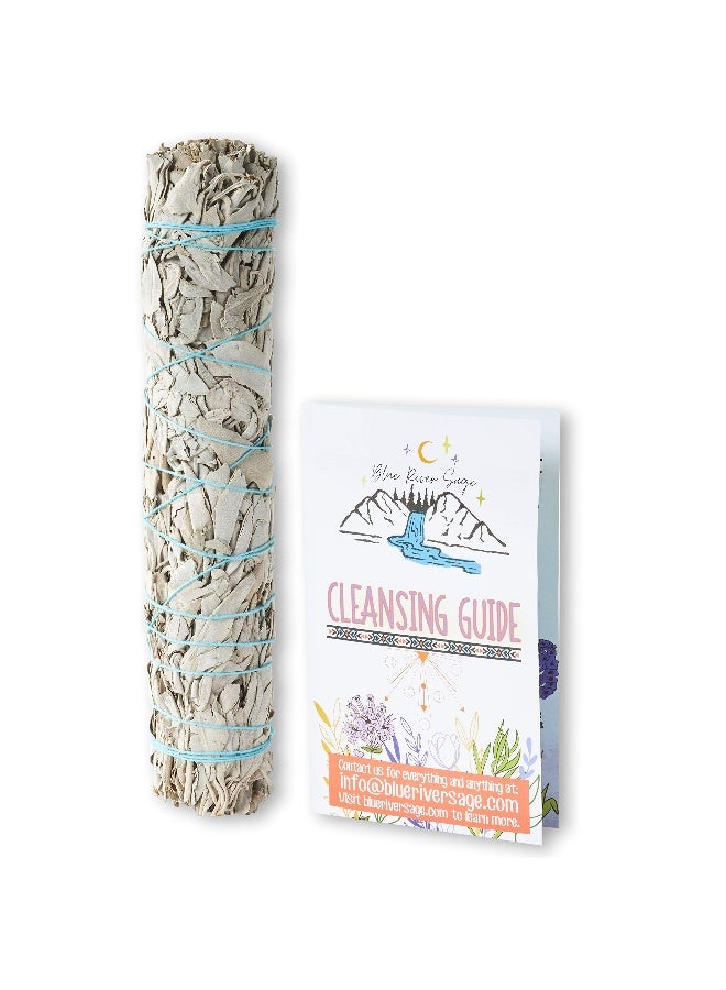 BLUE RIVER SAGE 9-Inch White Sage Smudge Sticks ~ Sustainably Harvested ~ for Smudging & Cleansing ~ Instructions Included (3 Pack) - Image 5